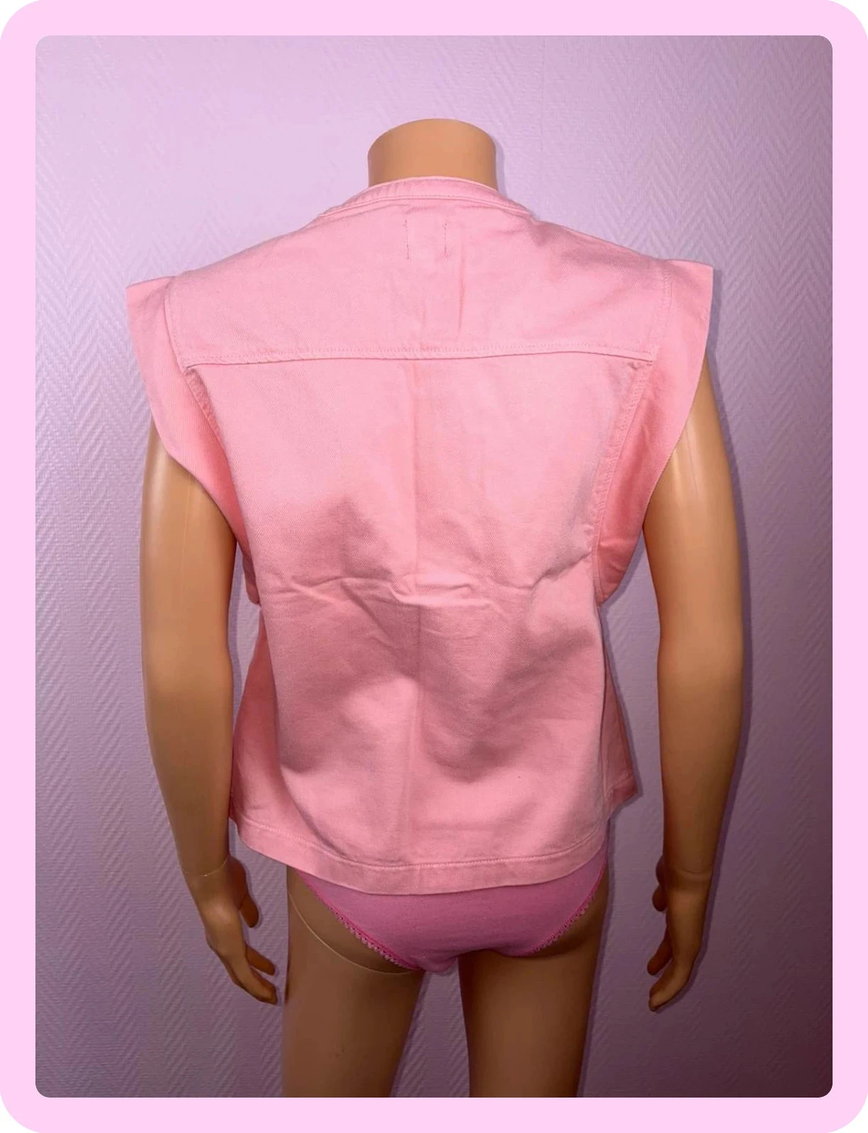 Veste sans manche des petits hauts taille 36 jamais msi – photo 5
